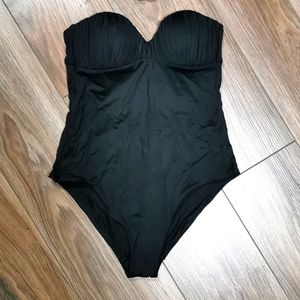 H&M Strapless & Backless One Piece Bathing Suit, Size 6